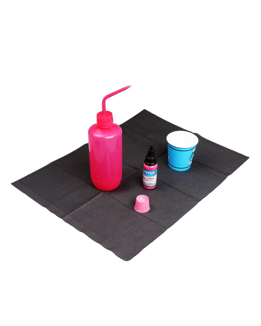 Black Disposable Bibs