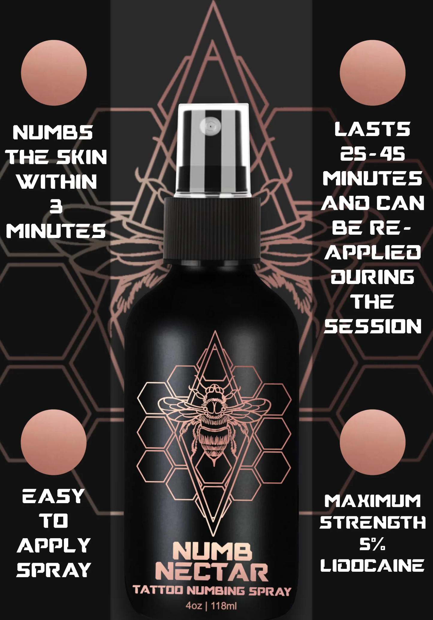 Numb Nectar Tattoo Numbing Spray