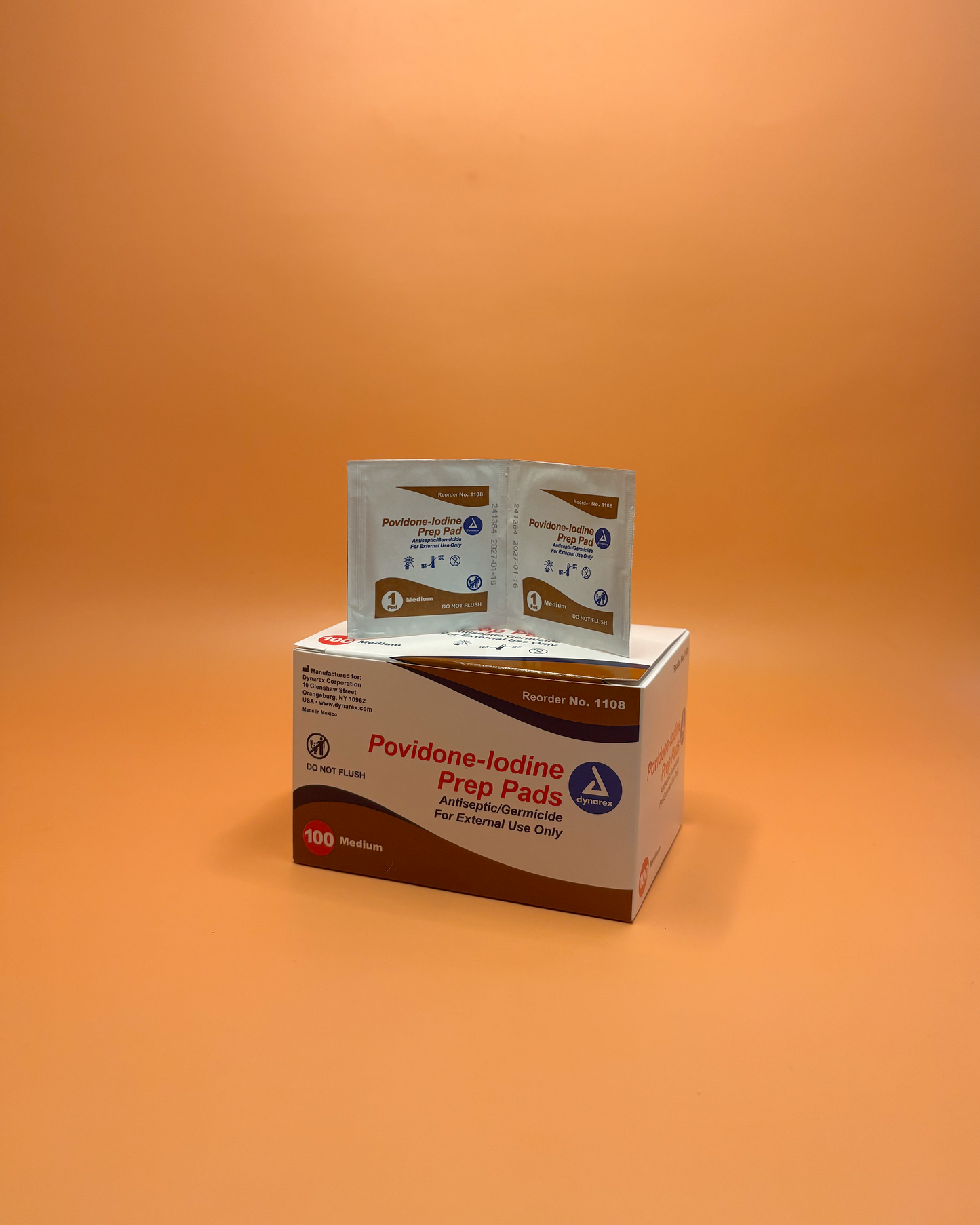 Povidone-Iodine Prep Pads